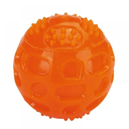 Durable Rubber Dog Squeaky Chew Toys Ball for Interactive Training and Playing Pet Toy Balls