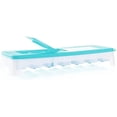 thumbnail image 1 of Tupperware Fresh & Pure Ice Cube Tray Flexible Silicone Bottom Blue NEW, 1 of 6