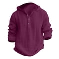 thumbnail image 4 of Splozh Chemise Boutonnée pour Enfants Décontractée Basique d'Été à Manches Longues Chandails pour Enfants Chemise Boutonnée pour Enfants Chemise Formelle pour Enfants, Violet Foncé, 13-14 Ans, 4 of 4