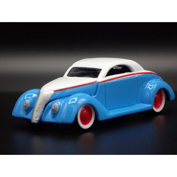 Open Box 1937 37 FORD COUPE BLUE RARE 1/64 SCALE COLLECTIBLE DIORAMA DIECAST MODEL CAR