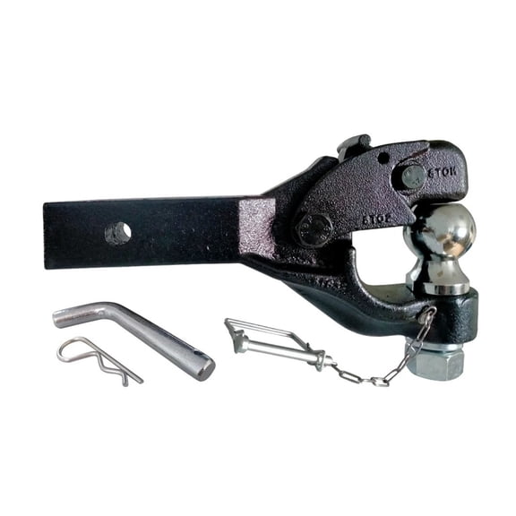 Heavy Duty 8 Ton Ball Combo Pintle,Tow Hook,Receiver Arm Hitch Towing,trailer Accessory ,Dependable Strength