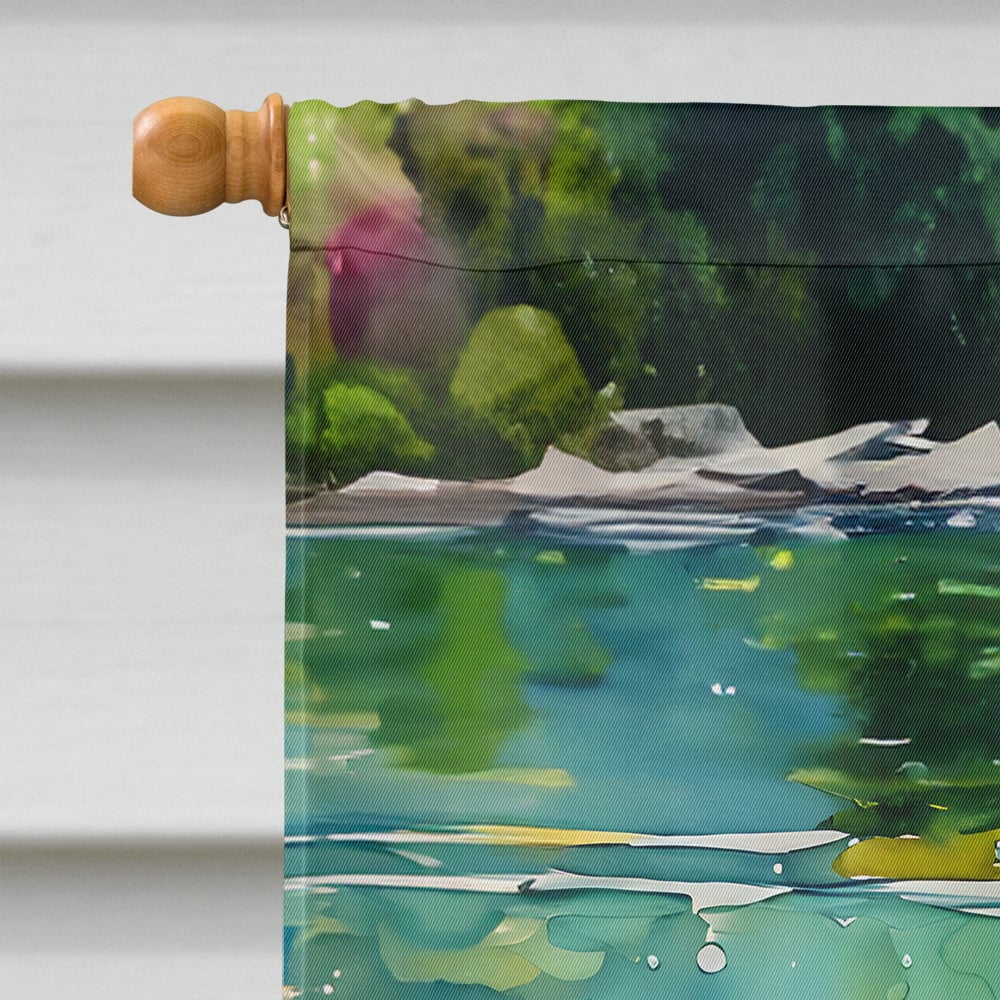 Largemouth Bass House Flag 28 in x 40 in