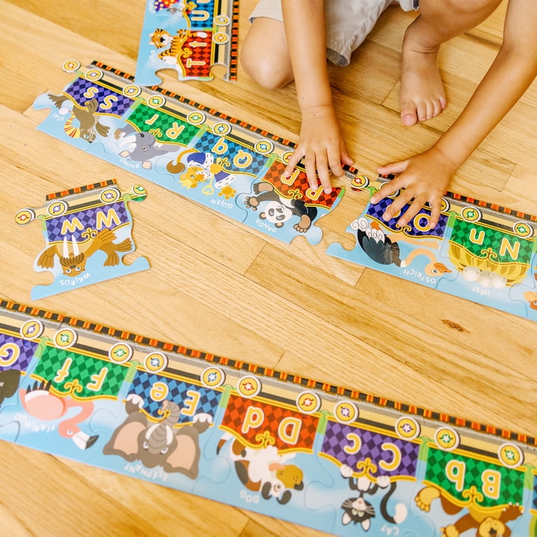 Melissa & Doug Alphabet Express Jumbo Jigsaw Floor Puzzle (27 pcs