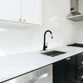 thumbnail image 3 of Westbrass KA03A-6220 Dual Sensor-Touchless Motion Control Kitchen Faucet with Pull Down Sprayer Head, Matte Black/Stainless Steel, 3 of 18
