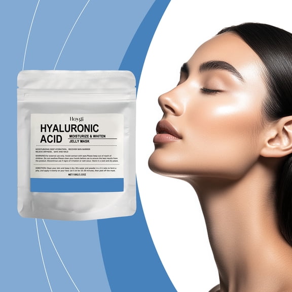 Hyaluronic Acid Hydrating Application Mask, Nourishing Skin, Tightening and Hydrating, Brightening Care Mask