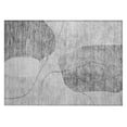 thumbnail image 2 of Addison Rugs Chantille Indoor/Outdoor Transitional Abstract Gray Washable Rectangle Rug, 1'8" x 2'6", 2 of 6