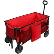 Ozark-Trail Folding Wagon, Red