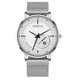 thumbnail image 1 of Reloj de cuarzo con hebilla de alfiler para hombre con correa de malla Indicador de color Escala colorida Wmkox8yii gfajkfgbkjabf263, 1 of 1