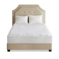 thumbnail image 3 of Pemberly Row Microfiber Heated Mattress Pad with 3M Moisture Treatment in White, 3 of 13