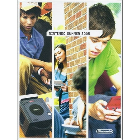 Nintendo Summer 2005 Vintage Gamecube DS Advance Game Paperback (Best Gamecube Games For Kids)