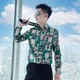 thumbnail image 3 of Camisa de hombre divertida, estilo hipster, anime, hip hop, camisetas para hombre con mangas, moda original 2024, ropa coreana regular de Asia, tops populares, 3 of 4