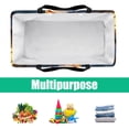 thumbnail image 5 of Snowman Large Foldable Oxford Cloth Laundry Bag Storage Box Cube Organizer, 5 of 7