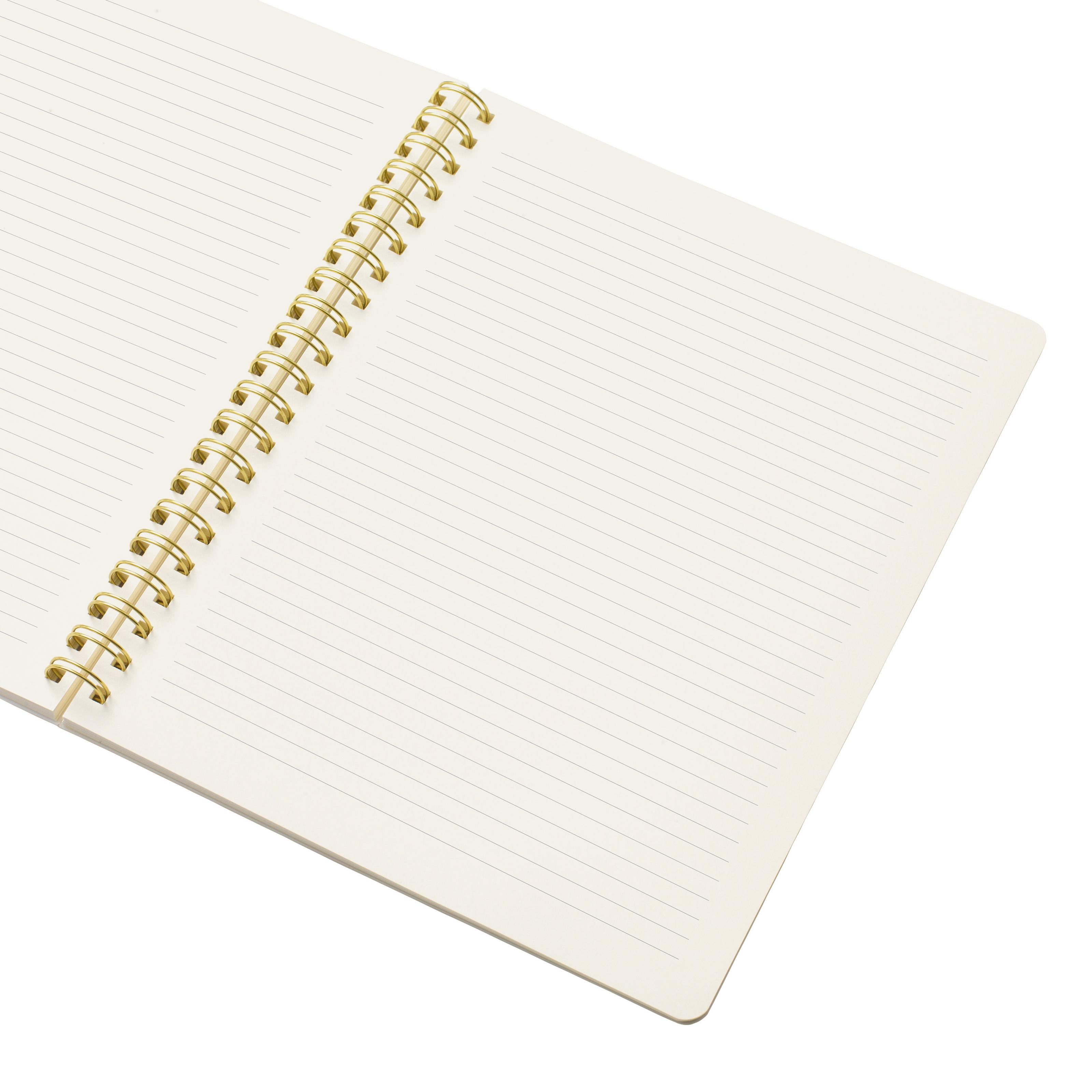 Papier To Go Spiral Notebook, B5 Lined, Pink photo 3