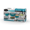 thumbnail image 2 of Juego de Ollas y Sartenes Gotham Steel Batería de Cocina de 12 Piezas con Revestimiento Cerámico Antiadherente Azul, 2 of 11