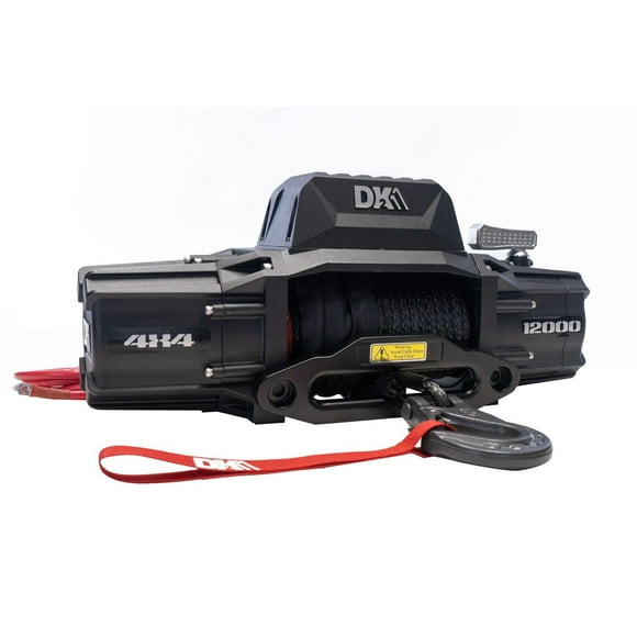Treuil électrique 4x4 haut de gamme DK2 de 12 000 lb (corde synthétique incluse)