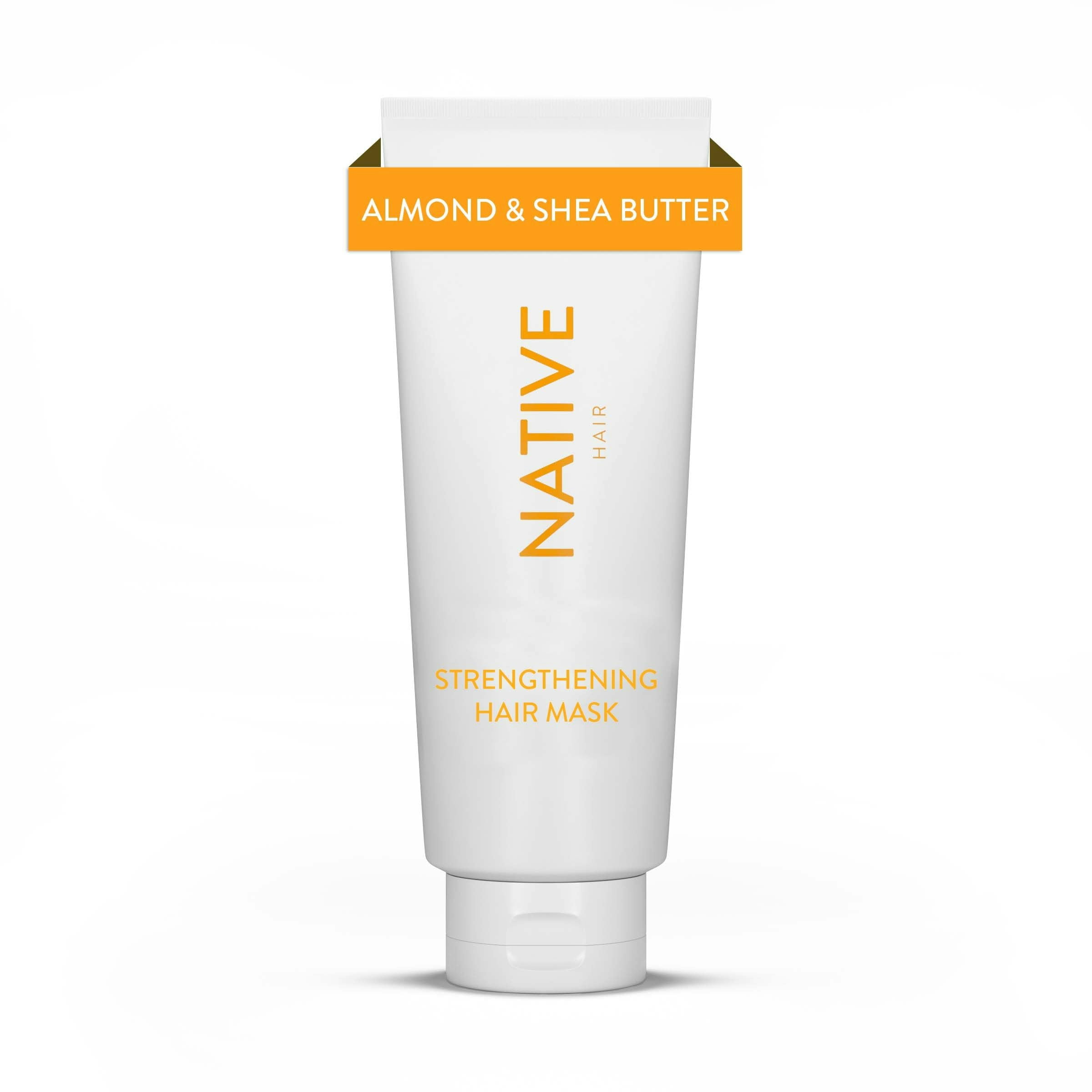 Native Strengthening Shampoo, Conditioner, & Hair Mask Set  Almond & Shea Butter, Sulfate & Paraben (图4) Native Strengthening Shampoo, Conditioner, & Hair Mask Set  Almond & Shea Butter, Sulfate & Paraben (图4)