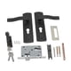 thumbnail image 4 of Juego De Llaves De Cerradura Para Manija De Puerta, Manija Engrosada, Juego De Cerradura De Entrada Con Llave Para El Hogar, Negro, Que Gira Suavemente Para Sala De Estar, 4 of 7