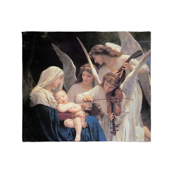CafePress - Song Of The Angels Throw Blanket - Soft Fleece Throw Blanket, 50"x60" for All Ages