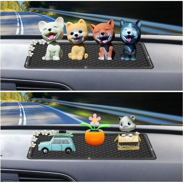 Dashboard Ornament Car Interior Sticky Mini Animal Figurine