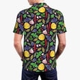 thumbnail image 6 of Salouo Herbs And Spices for Men's Short Sleeve Polo Shirts,Polo Shirts for Men Performance Short Sleeve Golf Shirt Athletic Casual Collared T-Shirt-4X-Large, 6 of 8