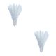 thumbnail image 1 of Billuyoard 15x Dried Pampas Grass Phragmites Reed Gift Decor Wedding Flower Bunch Home Blanco 2Conjunto, 1 of 1