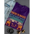 thumbnail image 3 of Pumpkins Glow By Moonlight T-Shirt Women -Image by Shutterstock, Female XX-Large, 3 of 4