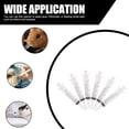 thumbnail image 4 of MOVTOTOP Transparent Plastic Glue Applicator Injector for Home Use with Precise Scale 10 Pcs, 4 of 8