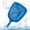 #A, variant on 100Fens Pool supplies Swimming Pool Leaf Skimmer Net, With 3 Sections Telescopic Aluminum Pole & Nylon Medium Fine Mesh Pool Net, Pool Cleaning Tool For Removing Leaves & Debris Summer Pool Essentials
