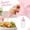 Pink#003, variant on 4 Pack 1oz Mini Seasoning Bottles, 3.15 Inch Clear Plastic Condiment Containers with Leak Proof Screw Lids, Travel Size Sauce Jars for Picnic, BBQ & Lunch Box-Pink