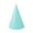 CC33-Light Blue, variant on 10 Pcs Colorful Party Hats Bright Birthday Paper Cone Hat for Birthday Christmas New Year Party Supplies Graduation Celebration Green