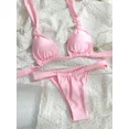 thumbnail image 5 of Bañador con estampado de leopardo para mujer, ropa de playa con minifalda, conjunto de Bikini Floral Sexy, traje de baño de tres piezas, novedad de verano, 5 of 5
