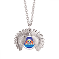 thumbnail image 1 of Mexico Candy esqueleto día de muertos Collar de girasol collar collar collar colgante, 1 of 3