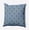 Cornflower, variant on 16" x 16" Simply Daisy Peppers Pattern Polyester Indoor/Outdoor Pillow, Doe Qty 1