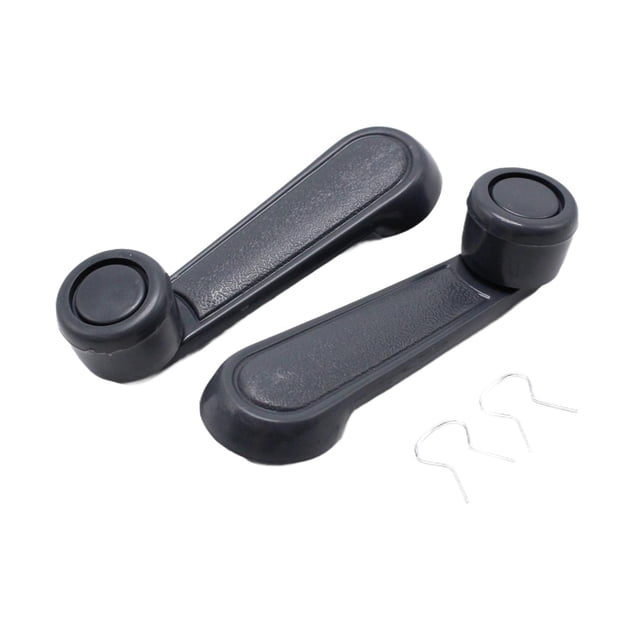 Manivelas para ventanas,Manivelas manuales para ventanas 8076001G2 8076051S00,Accesorio de reemplazo de manivela de ventana delantera,Manijas de puerta y ventana Manivela Fácil de