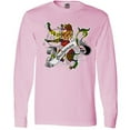 thumbnail image 3 of Inktastic Buchanan Tartan Lion Long Sleeve T-Shirt, 3 of 5