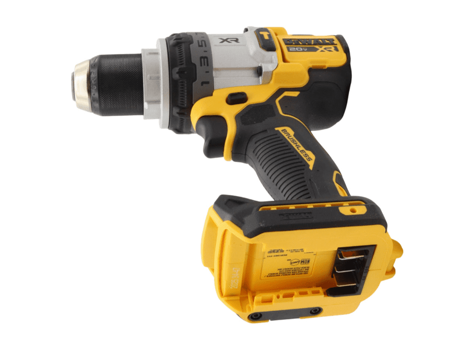DEWALT 20V MAX XR Brushless 3 Speed 1/2 in Hammer Drill (DCD1007B) - Anti-Rotation System, LED Work Light, Tool Only