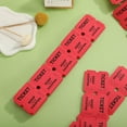 thumbnail image 4 of CTIRCHIU 100pcs Raffle Tickets Event Entry Vouchers For Auctions Carnivals Parties Activities Perforated Design Heavy, 4 of 8