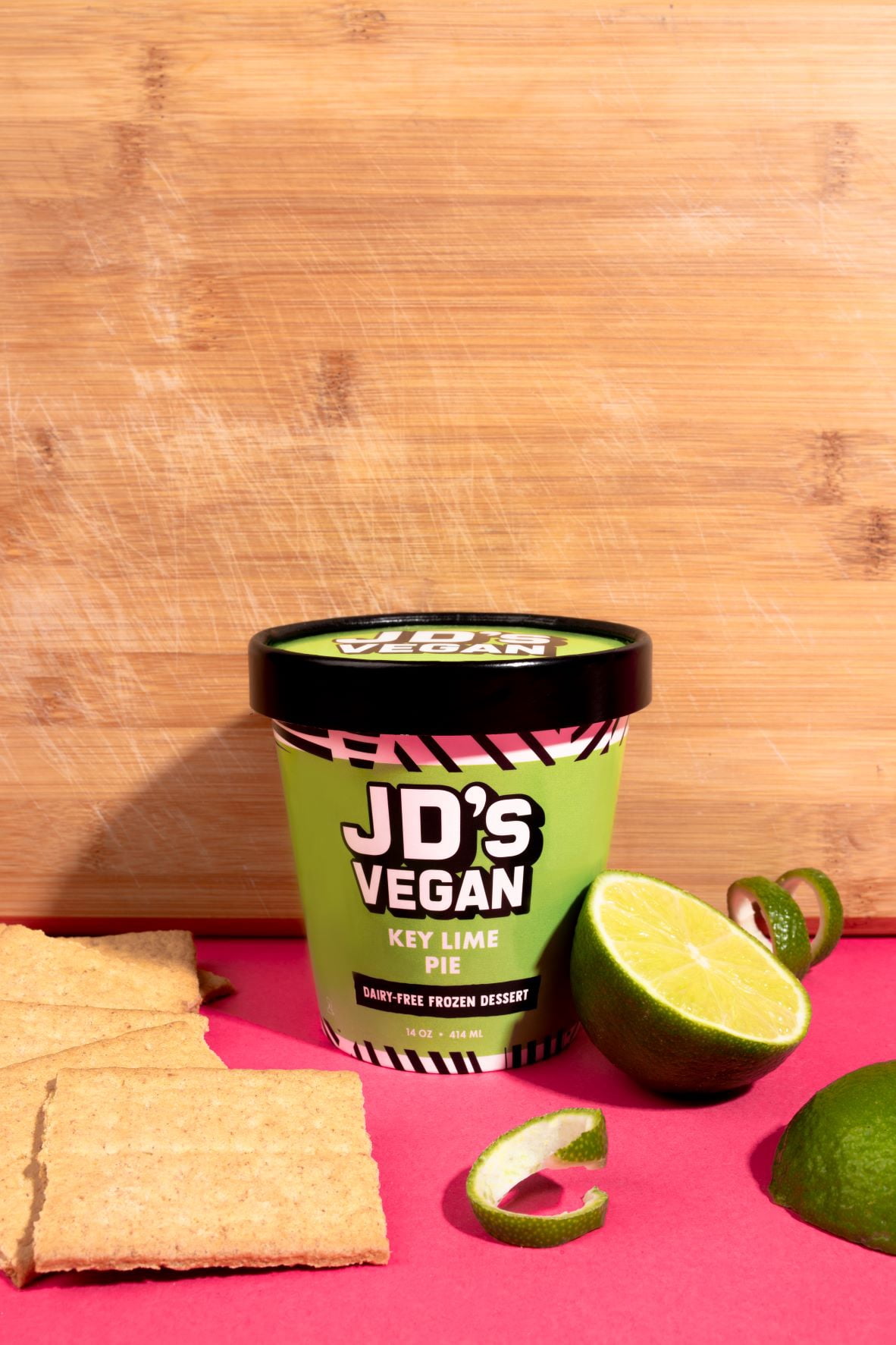JD's Vegan Key Lime Pie Ice Cream, Pint