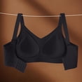 thumbnail image 5 of Antinious Womens Solid Wireless Side Support Supportive Active Bra, 5 of 5