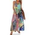 thumbnail image 2 of One tree river Sleeveless Dress Long dress woman summer clothes, 2 of 6