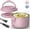Pink, variant on Electric Lunch Box, 32 oz Portable Warmer Heater, Lunch Warmer Portable for Work/Office//Travel 12V/24V/110V 3-in-1, Warming Soup & Meal, Spill-Free, Men & Women's Gifts,