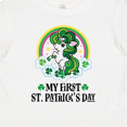 thumbnail image 4 of Inktastic Unicorn 1st St Patricks Day Irish Girls Baby T-Shirt, 4 of 5
