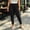 Black, variant on Njagoc3 Plus Size Womens Drawstring Jogger Pants | Elastic Waist Cropped Trousers with Side Pockets | Relaxed Fit for Fall Daily Wear & Lounge Activities,Black,XXL