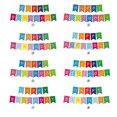 thumbnail image 2 of Juego de tarjetas de papel de arcoíris Matsuzay 16,4 pies decoraciones de feliz cumpleaños, 2 of 6