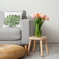 thumbnail image 2 of Simply Daisy 18" x 18" Tropical Green, White, Multi-color Polyester Throw Pillow, 2 of 2