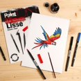 thumbnail image 2 of Papel Para Pintura Mix Media A4 25 Hojas Clairefontaine blanco, 2 of 5