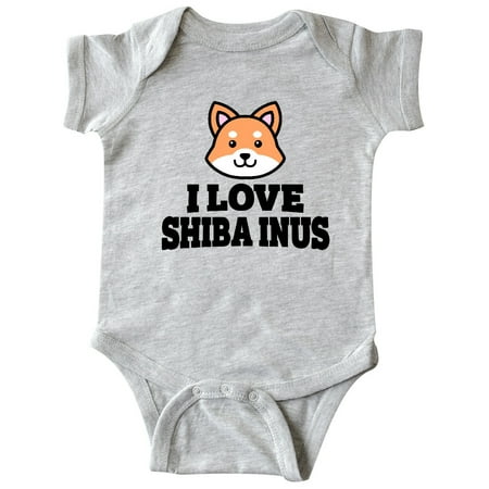 

Inktastic I Love Shiba Inus Gift Baby Boy or Baby Girl Bodysuit