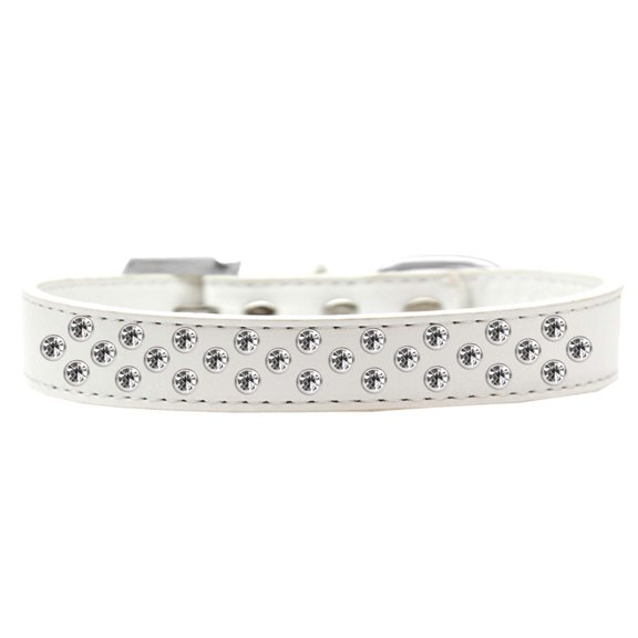 Dog, Puppy Pet Fashion Collar, "Clear Crystal Sprinkles"