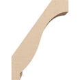 thumbnail image 3 of Ekena Millwork 5"W x 10"D x 14"H Baker Rough Cedar Woodgrain TimberThane Knee Brace, Primed, 3 of 6