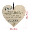 thumbnail image 5 of Kiplyki Handmade Wooden Commemorative Love Wooden Sign Pendant, 5 of 5